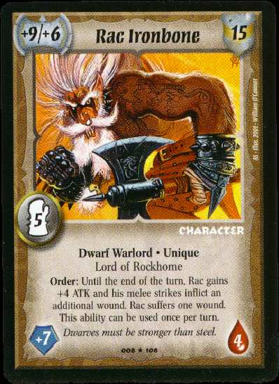 Rac Ironbone - Foil